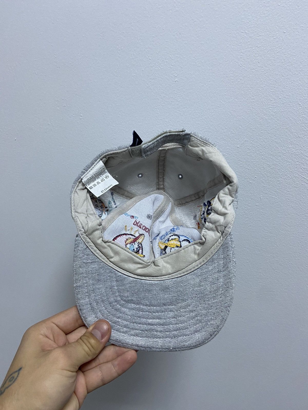 Disney × Mickey Mouse × Vintage Mickey Mouse Cartoon Cap Vintage Small Logo Donald Duck Size ONE SIZE - 7 Thumbnail