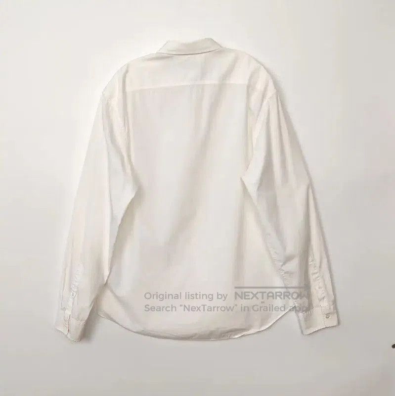 Burberry Burberry White Cotton Long Sleeve Shirt. Size US L / EU 52-54 / 3 - 2 Thumbnail