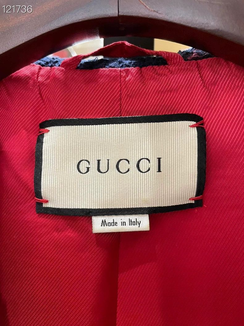 Gucci Gucci Size 38 Color-blocked plaid tweed jacket 2502-Nextar Size US XXS / EU 40 - 3 Thumbnail