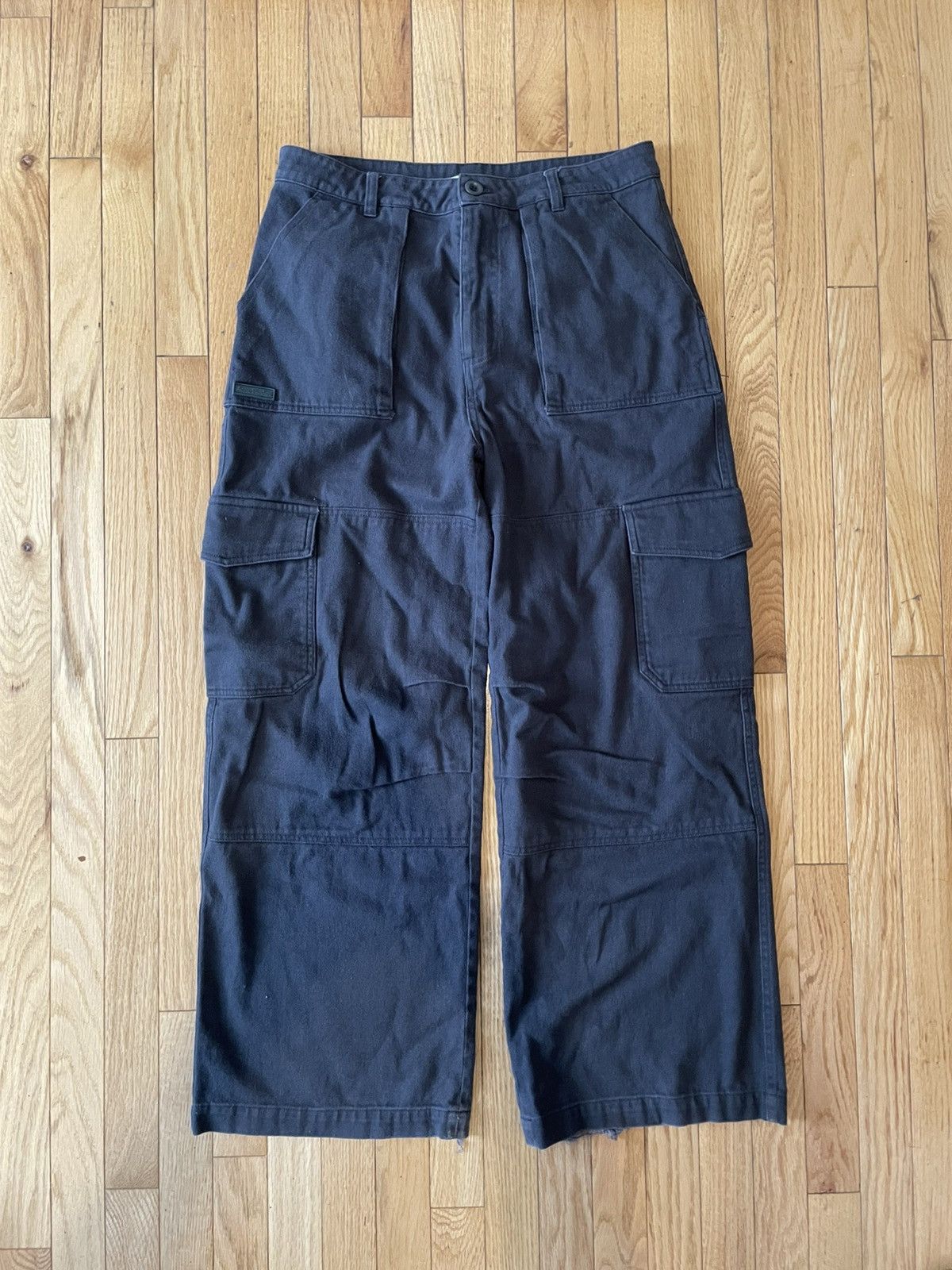 Acne Studios Wide-Leg Cargo Trousers Size US 32 / EU 48 - 2 Thumbnail