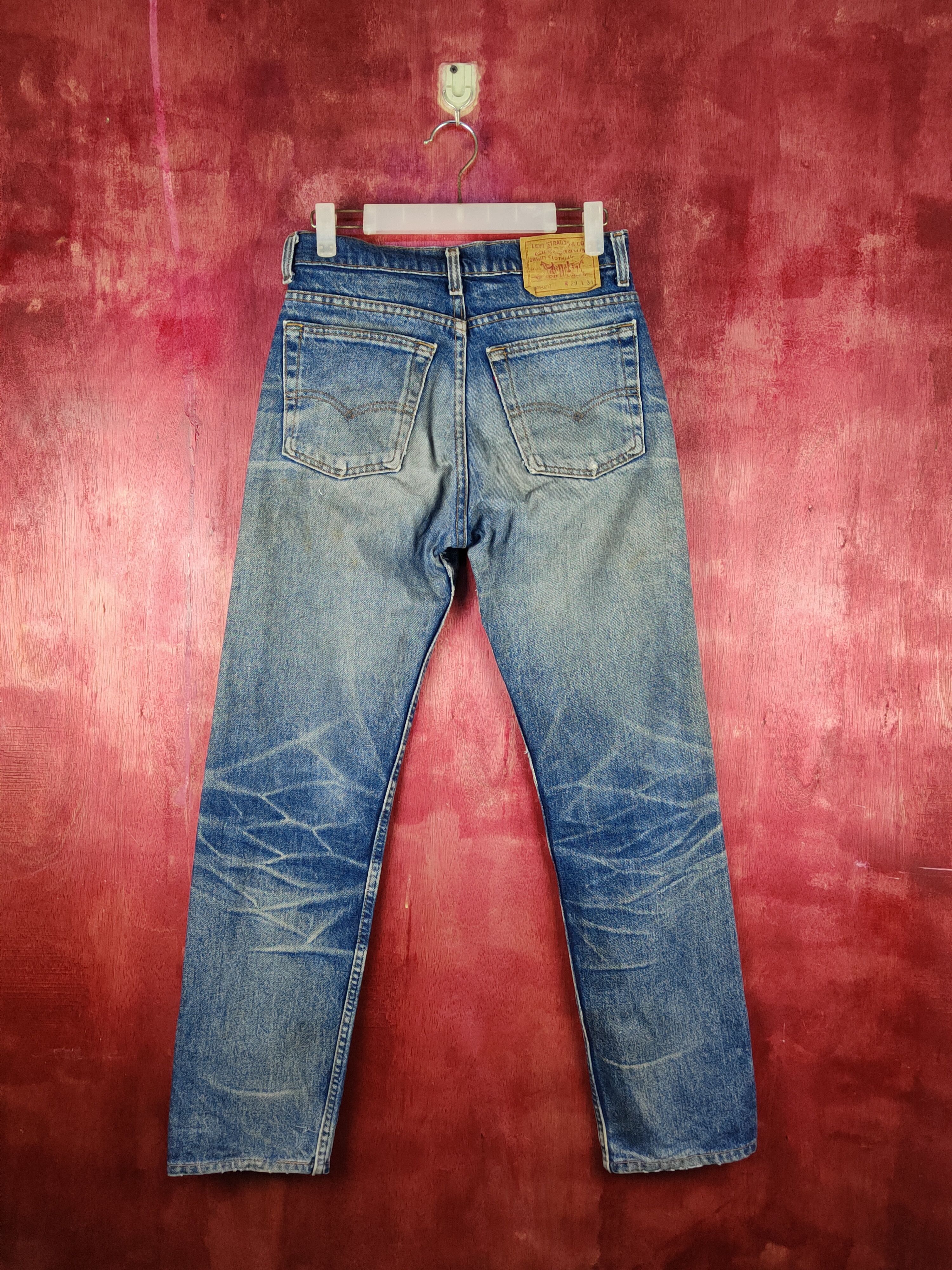 Levi's DL 505 Levi's vintage Distressed ripped Denim #S1595 Size US 28 / EU 44 - 9 Thumbnail