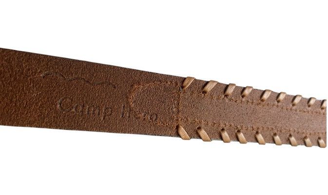 Other Camp Hero Leather Beaded Belt Size 34 - 6 Thumbnail