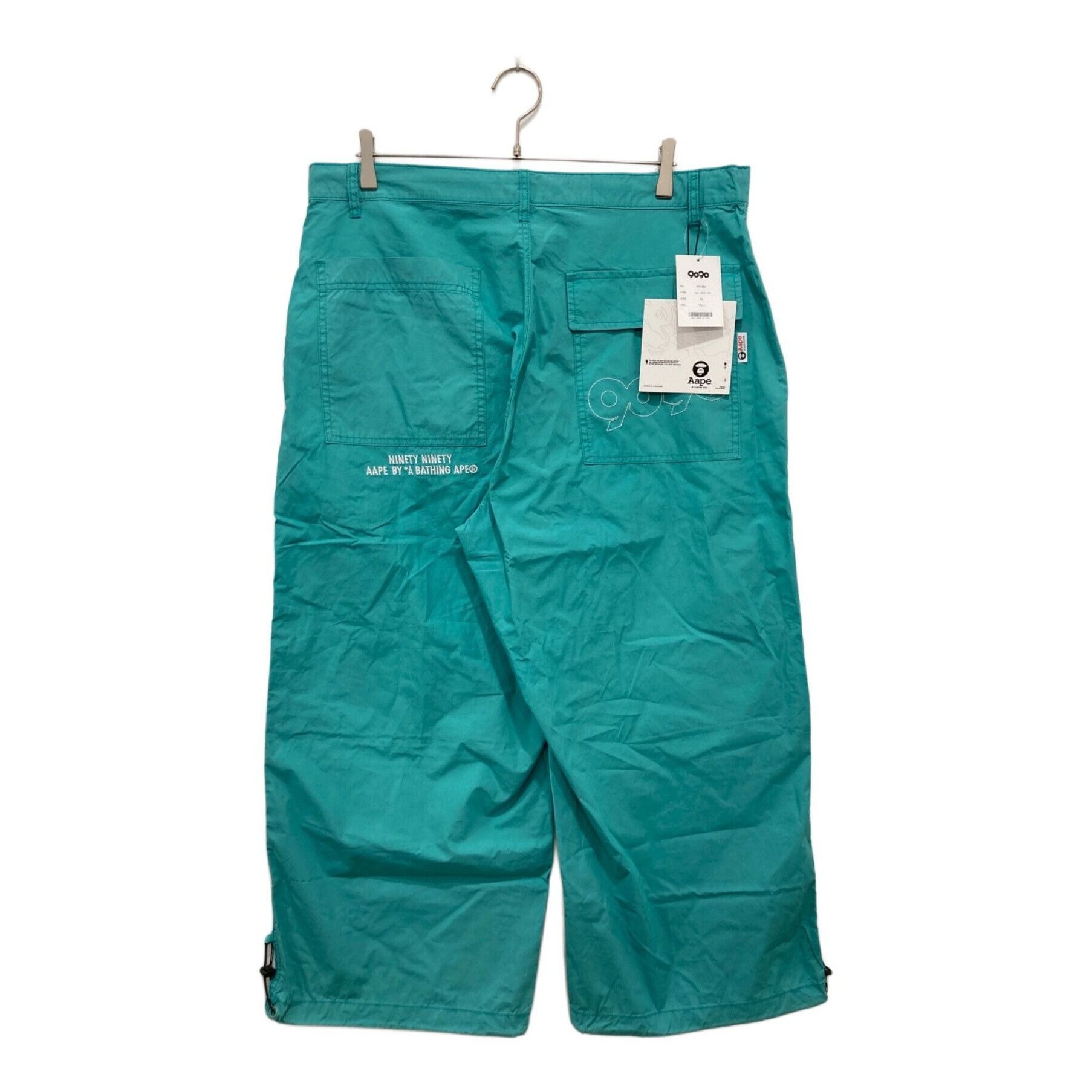 Bape 9090 x A BATHING APE Cropped Pants NN1284 Green Size XL Size US 34 / EU 50 - 2 Thumbnail