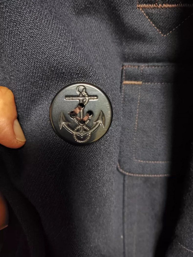 RRL Ralph Lauren RRL Ralph Lauren Wool blend woven navy coat Size US XL / EU 56 / 4 - 9 Thumbnail