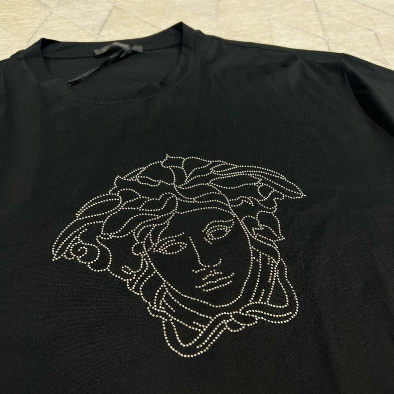 Versace Versace Reworked rhinestone Medusa T-shirt Size US XXL / EU 58 / 5 - 2 Thumbnail