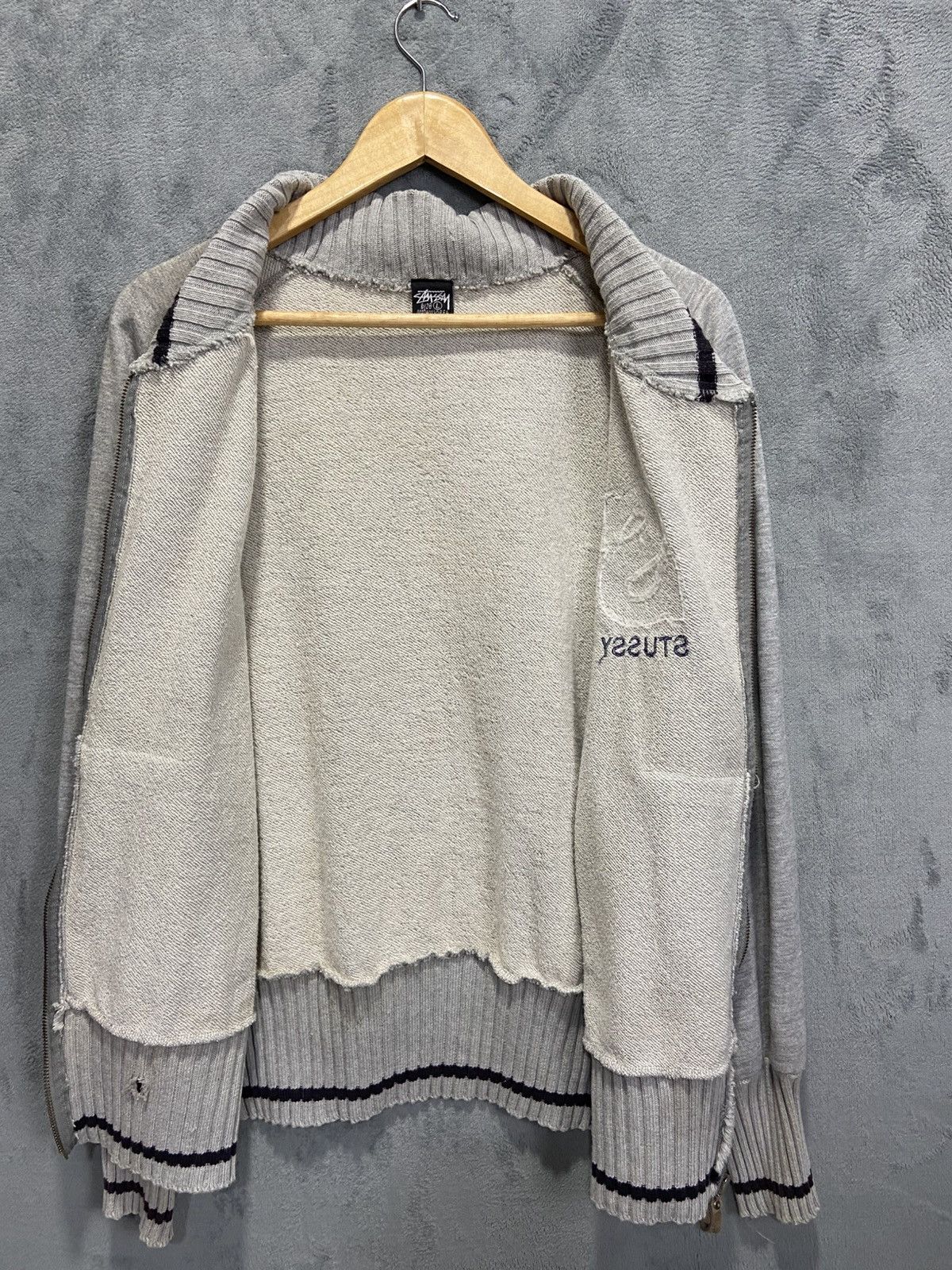 Stussy Vintage stussy sweater Size US L / EU 52-54 / 3 - 3 Thumbnail