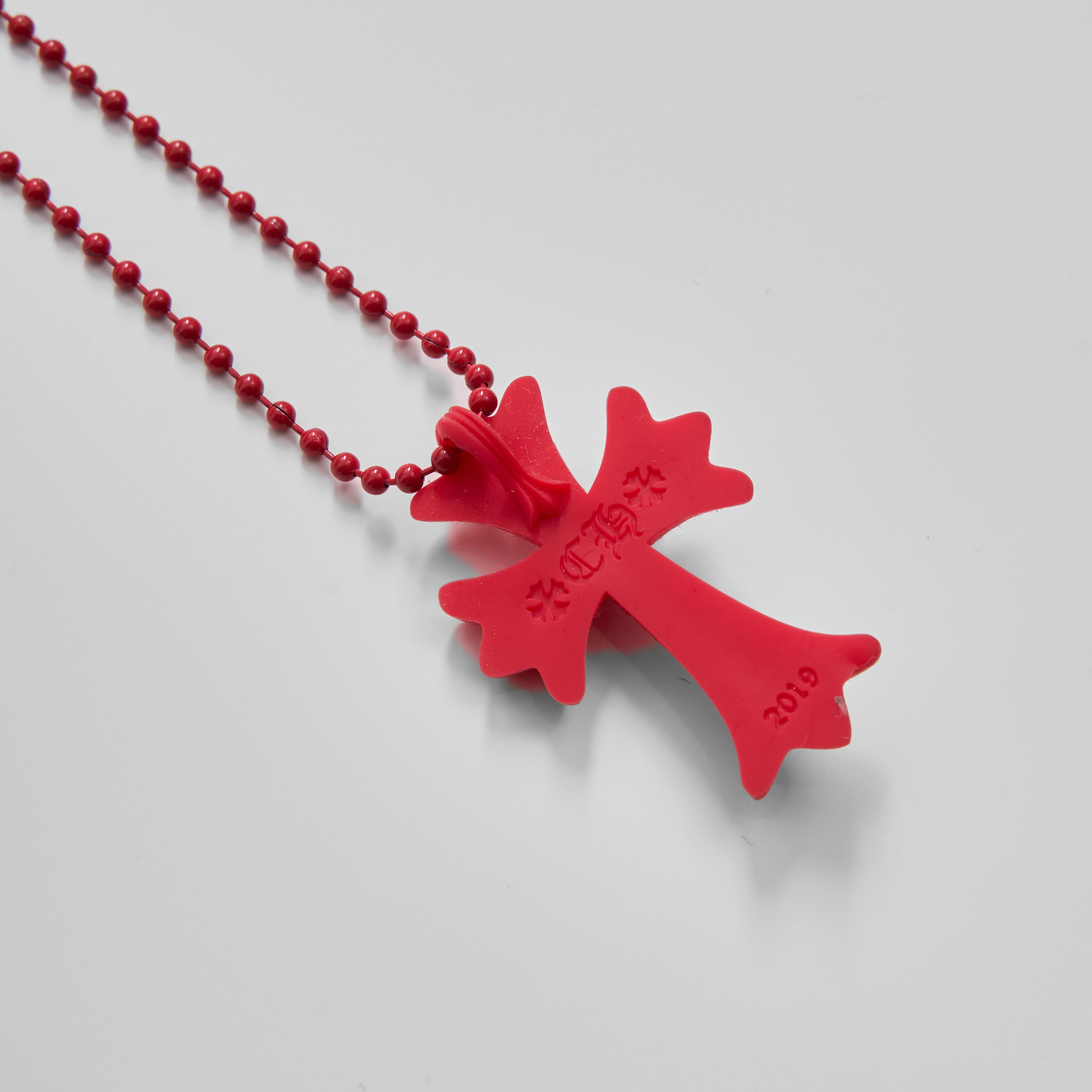 Chrome Hearts CHROME HEARTS Silicrome Cross Necklace Size ONE SIZE - 4 Thumbnail