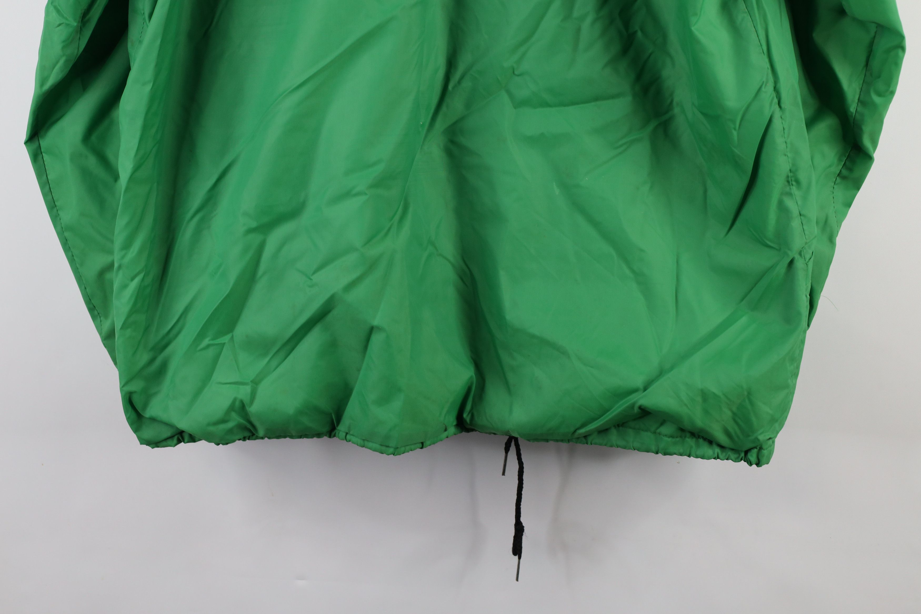 Vintage Vintage 70s Streetwear Lined Coach Coaches Jacket Green USA Size US XL / EU 56 / 4 - 19 Thumbnail