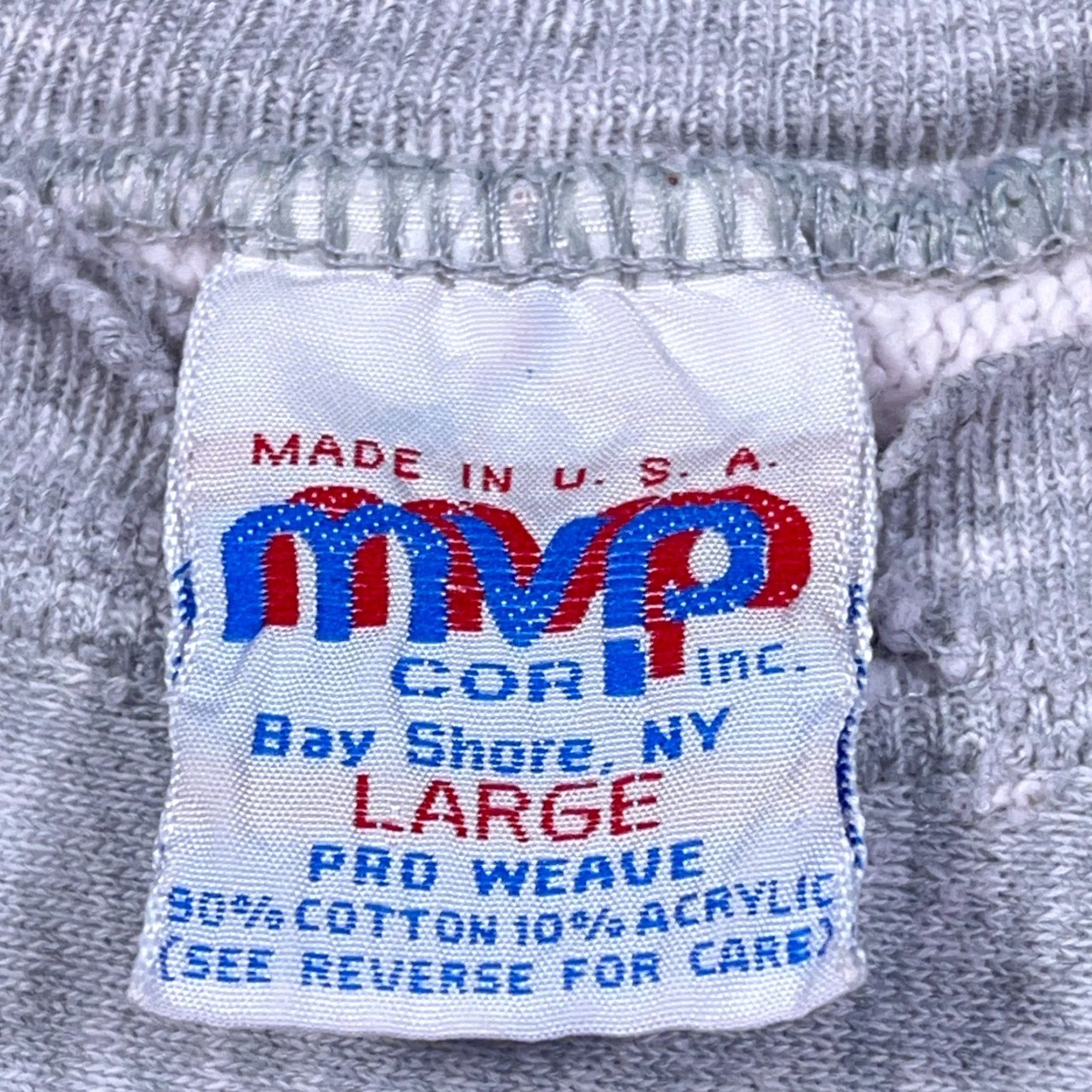Thrasher VINTAGE MVP COR INC Sweatshirt Men Large Crewneck 80s 90s Grunge Logo Gray Cotton Fleece Long Sleeve Pullover Regular Easy Wear Mens Size US L / EU 52-54 / 3 - 3 Thumbnail