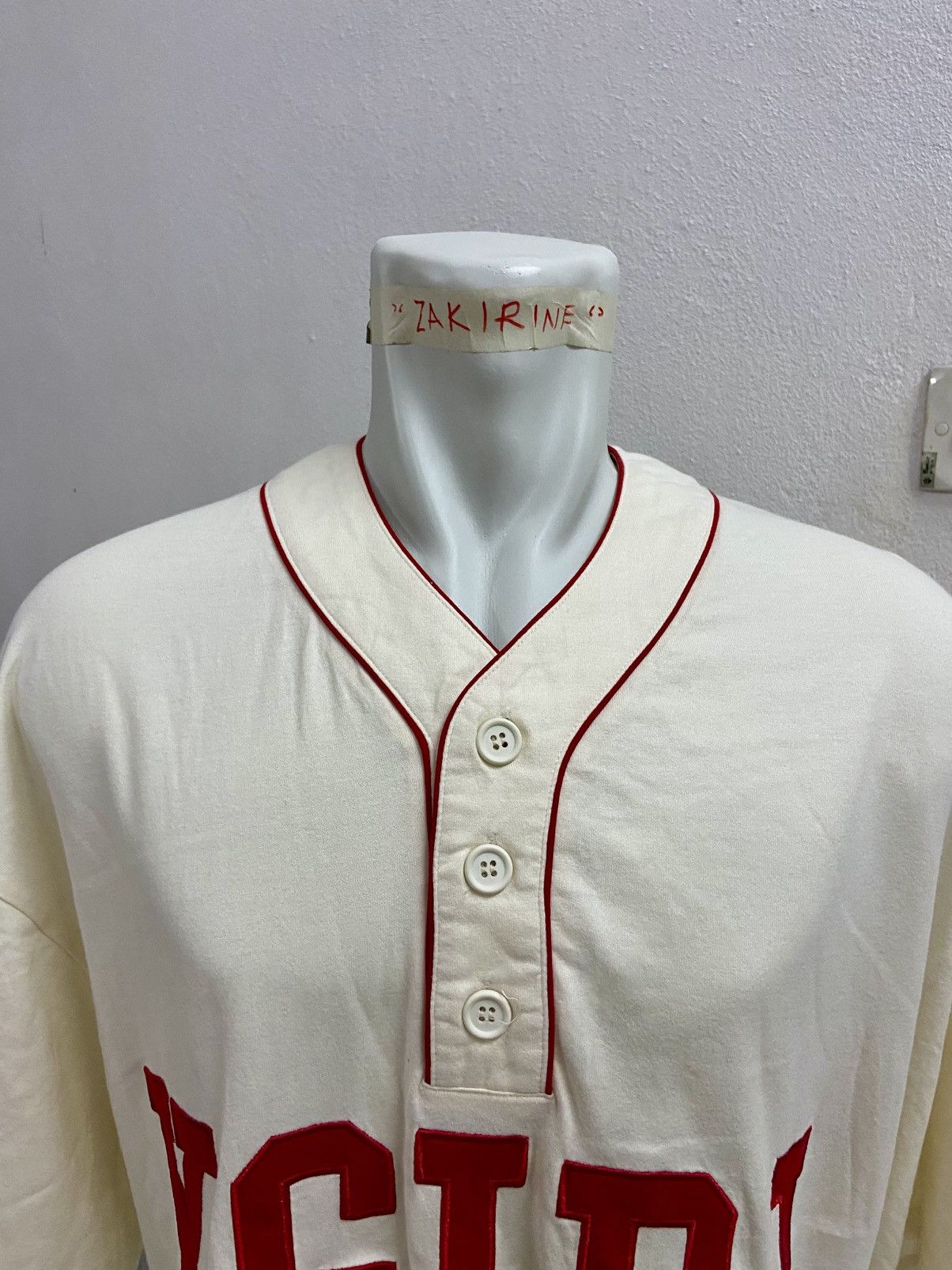 X-Girl X GIRL BAGGY BASEBALL SHIRT Size ONE SIZE - 9 Thumbnail