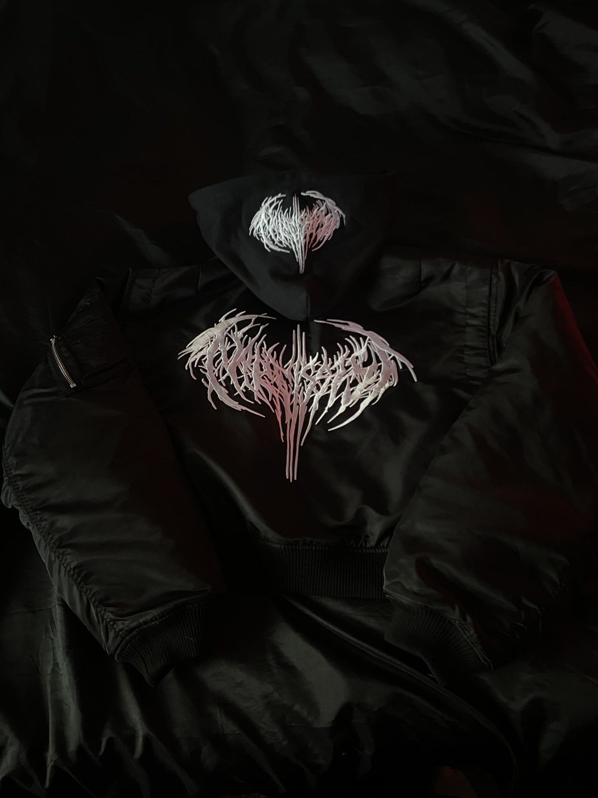 Playboi Carti Playboi Carti 'Iam Swoosh' Bomber Jacket | Grailed