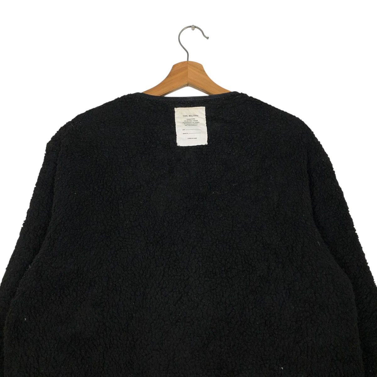 Japanese Brand 🔥RICH BLACK CROPPED QUILTED JACKET FLEECE BEAMS ISSEY MIYAKE Size US M / EU 48-50 / 2 - 11 Thumbnail