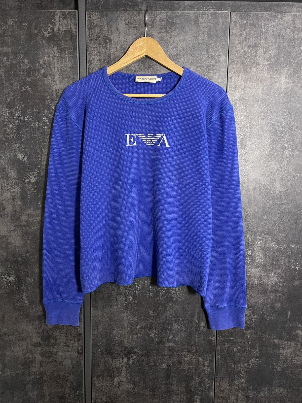 トップス EMPORIO ARMANI Y2K Logo Long Sleeve Tee EMPORIO ARMANI Y2K Logo Long Sleeve Tee Emporio Armani logo