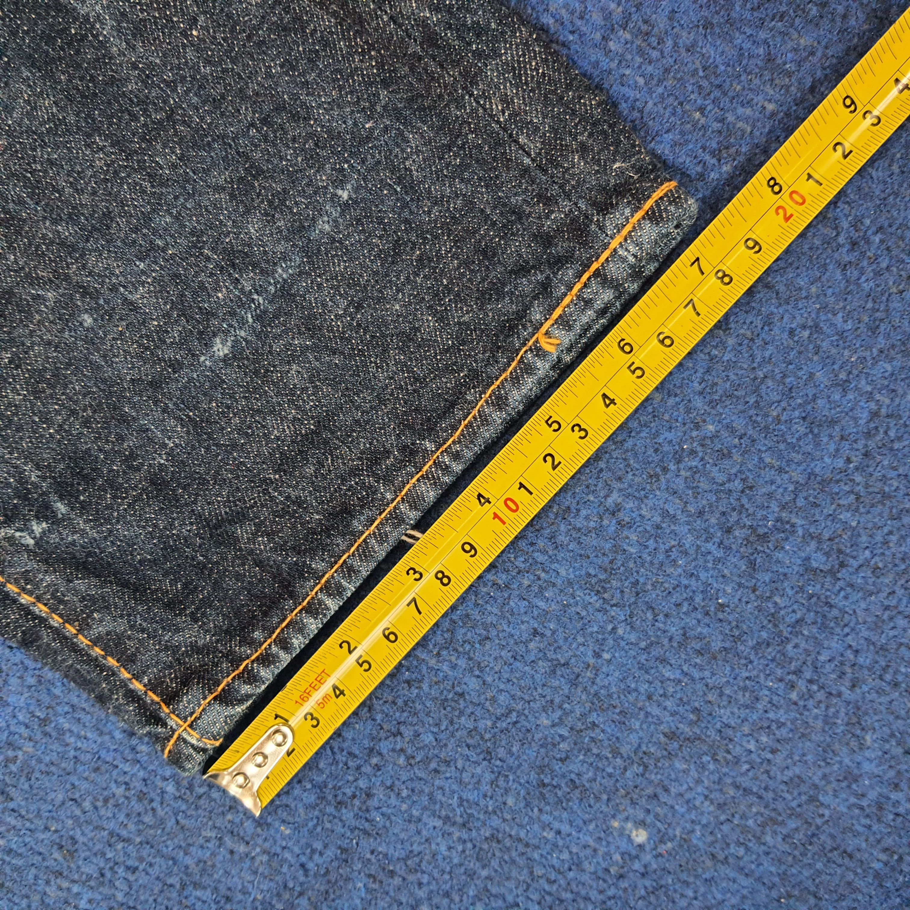 Evisu Vintage Evisu Size 24 Selvedge Custom Daicock Jeans C252N8 Size US 26 / EU 42 - 15 Thumbnail