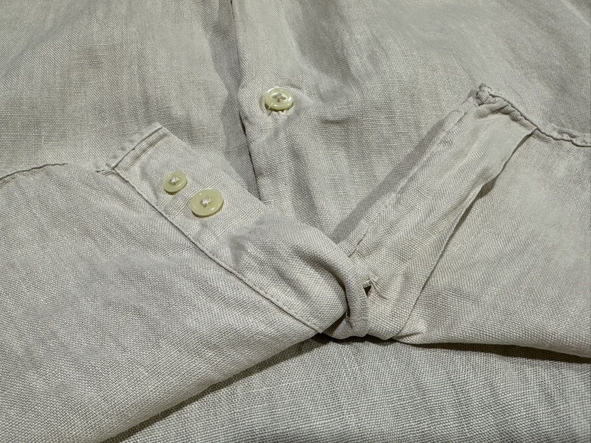 120% Lino 🔥Vintage 120% Lino Linen Shirt Size US XL / EU 56 / 4 - 7 Thumbnail