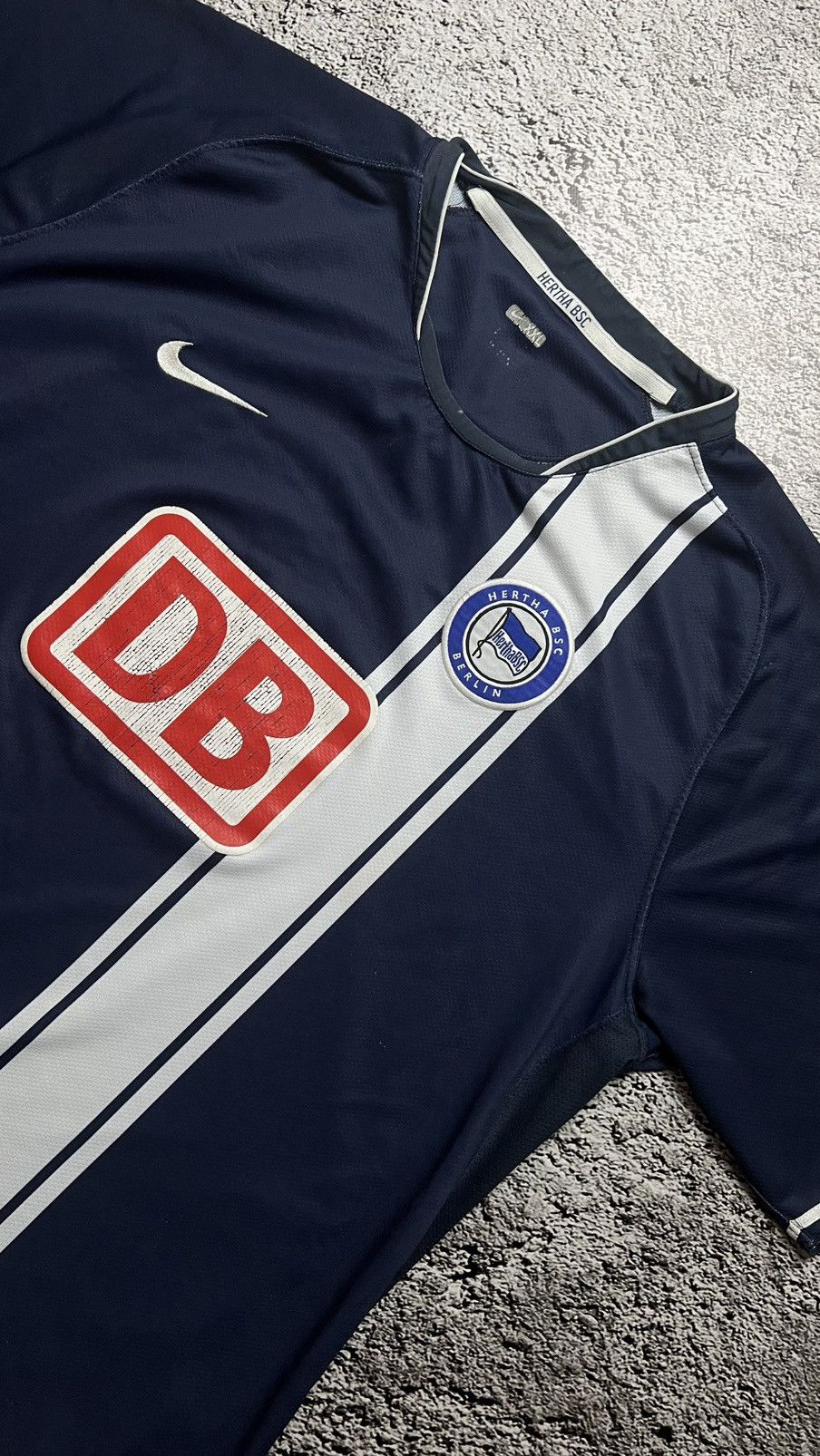 Nike 2007-2008 Herta Berlin germany 🇩🇪 football nike jersey y2k Size US XXL / EU 58 / 5 - 1 Thumbnail