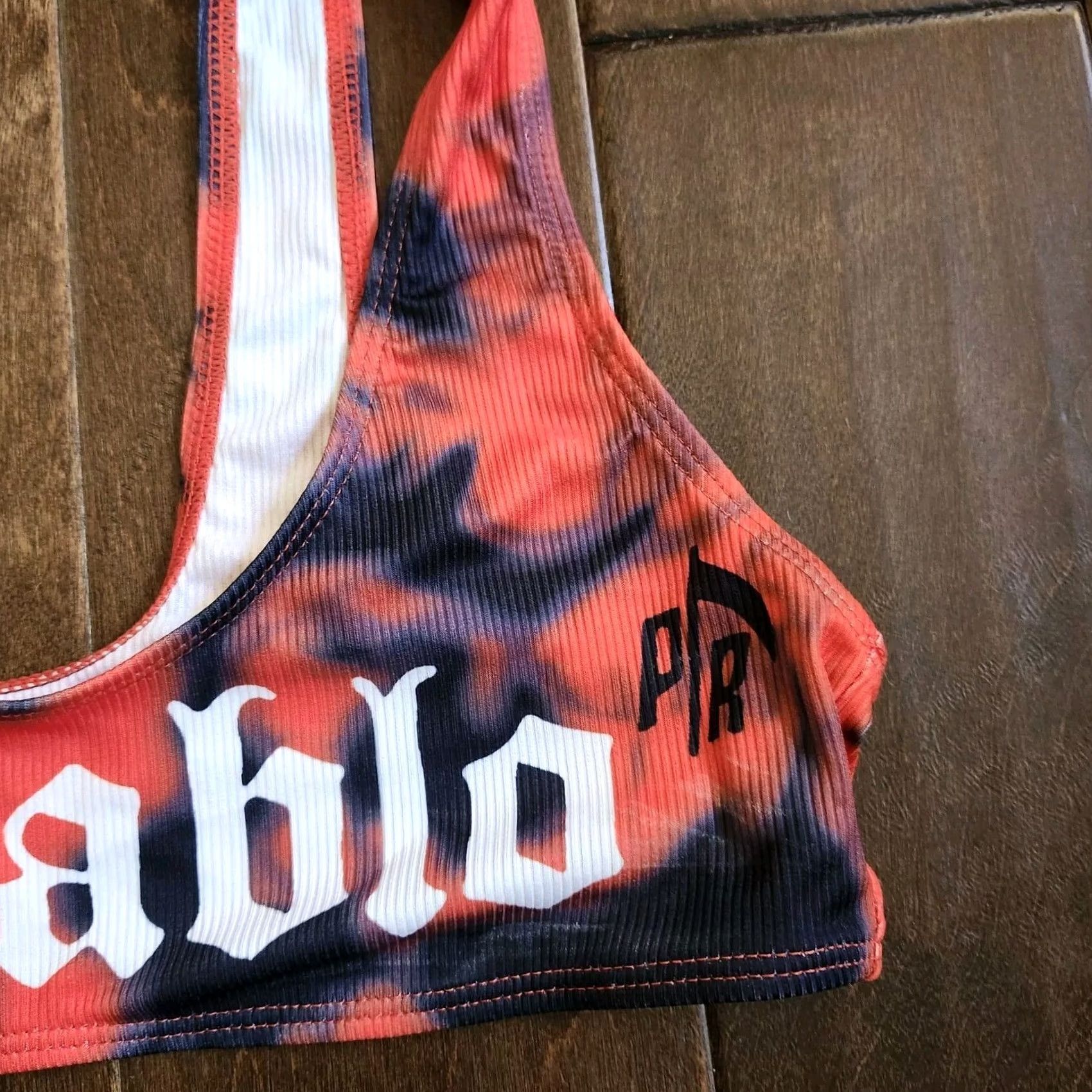 Vintage El Diablo Bikini Top Women Black M Size M / US 6-8 / IT 42-44 - 5 Thumbnail
