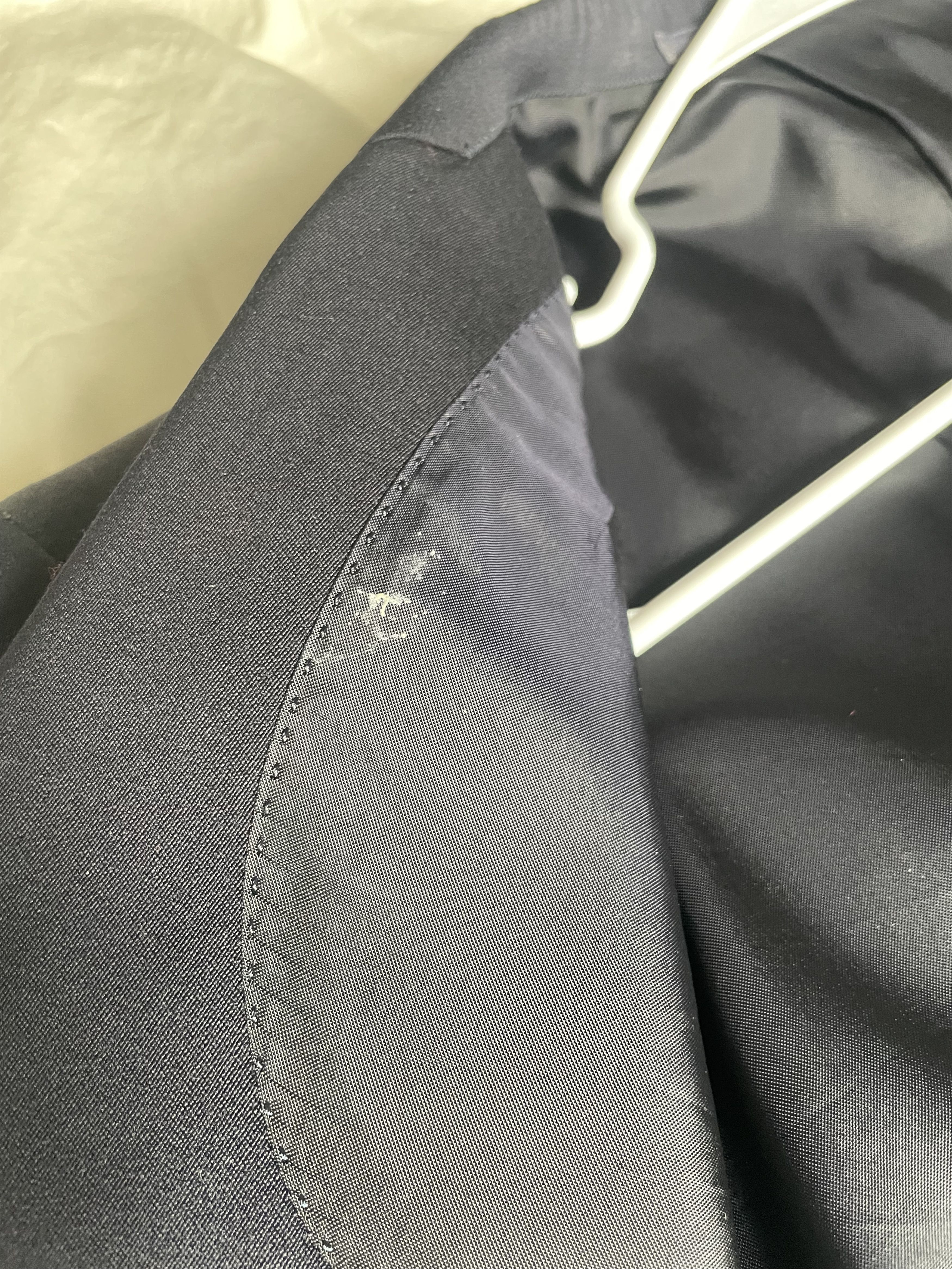 Comme des Garcons Comme des Garçons HOMME Single Button Blazer — Dark Navy Size 36S - 9 Thumbnail