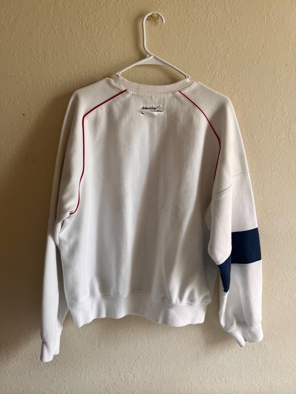 Ader Error ADER error Arrow Form Logo Sweatshirt White S Size US S / EU 44-46 / 1 - 8 Thumbnail