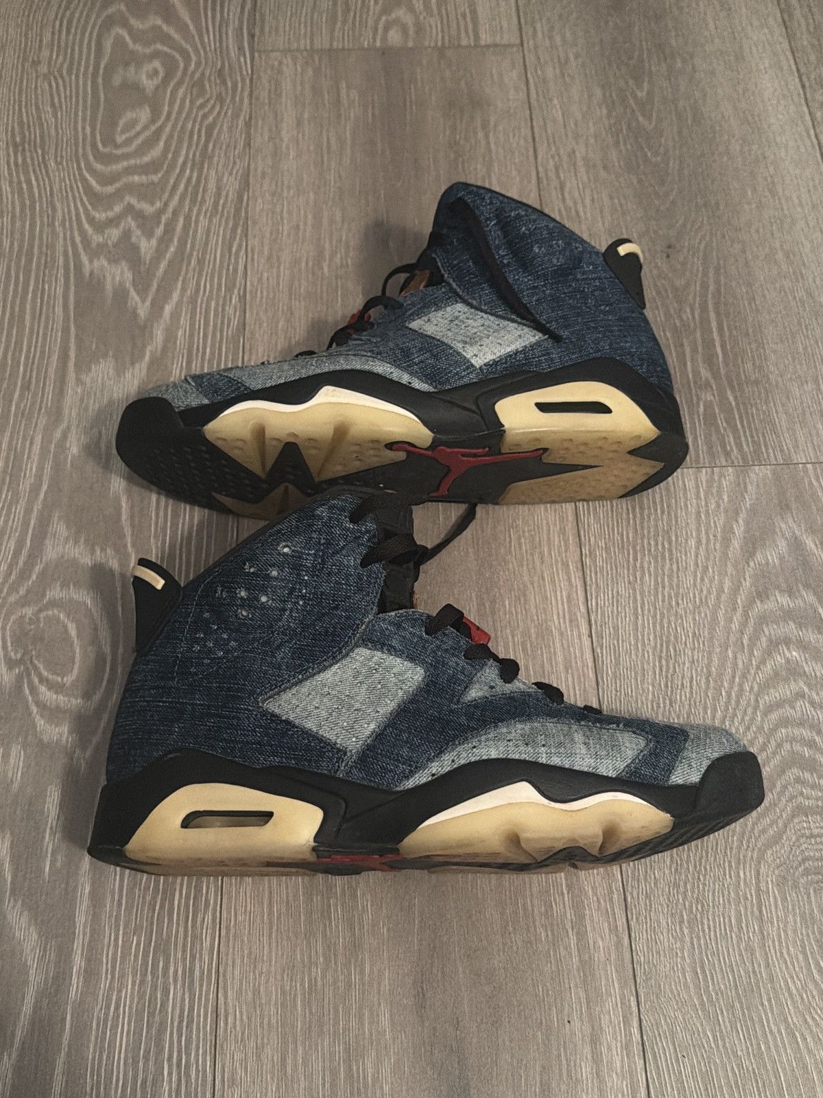 Jordan Brand 2019 jordan 6 washed denim Size US 10.5 / EU 43-44 - 1 Thumbnail