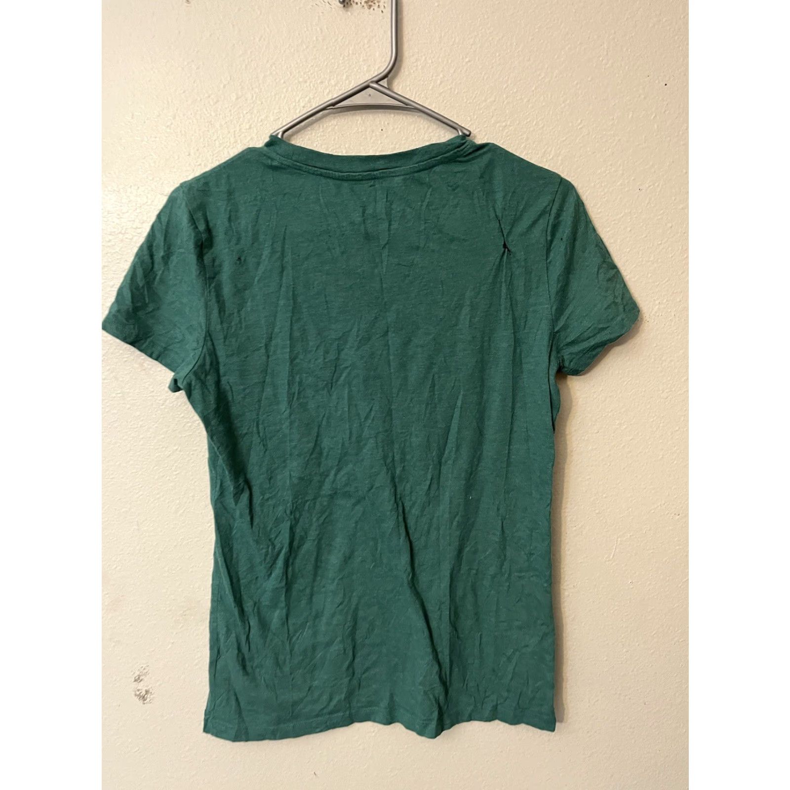 Vintage Aero Aeropostale Womens L Classic Crew T-Shirt Green Floral Logo Graphic Size L / US 10 / IT 46 - 3 Thumbnail