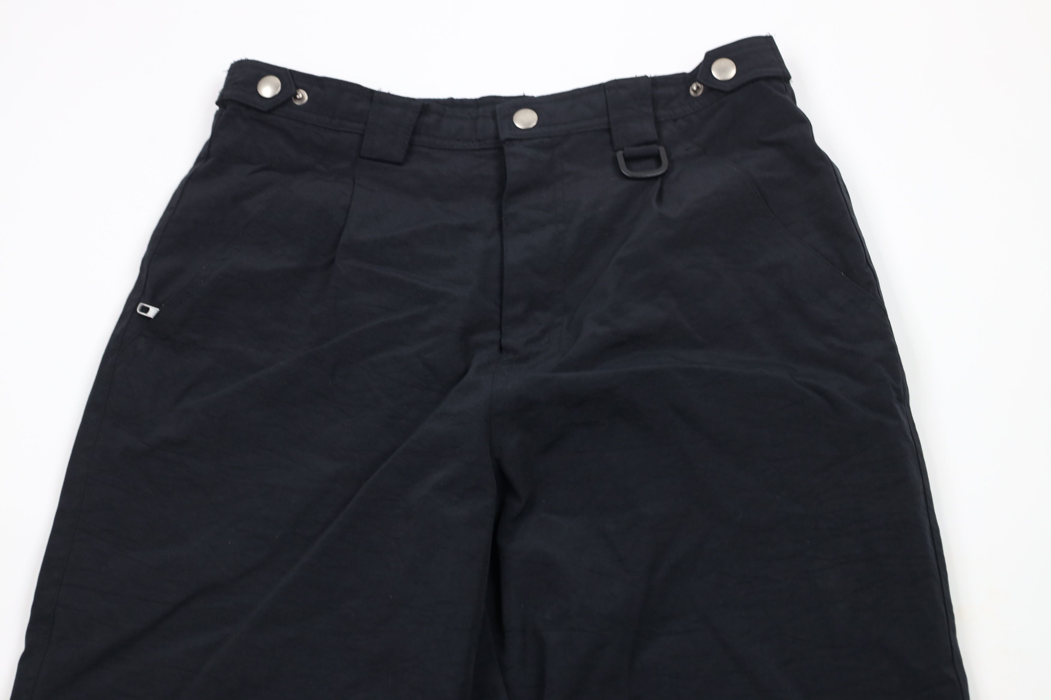 Vintage Vintage 90s Y2K Streetwear Wide Leg Skateboard Pants Black Size US 36 / EU 52 - 2 Thumbnail