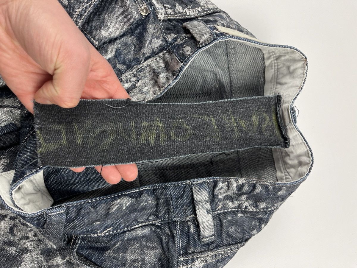 Japanese Brand × Vintage Jeans Dirty Pants patchwork crash denim thrashed distressed Size US 30 / EU 46 - 14 Thumbnail