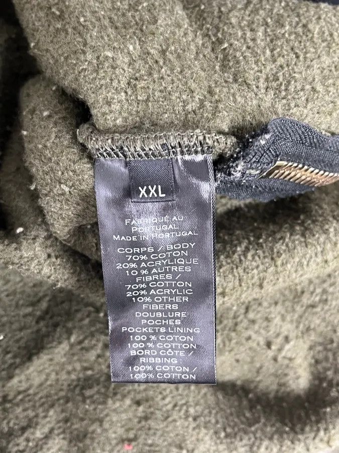 Balmain AW2017 Balmain Khaki Green Relaxed Hoodie Size US XL / EU 56 / 4 - 10 Thumbnail