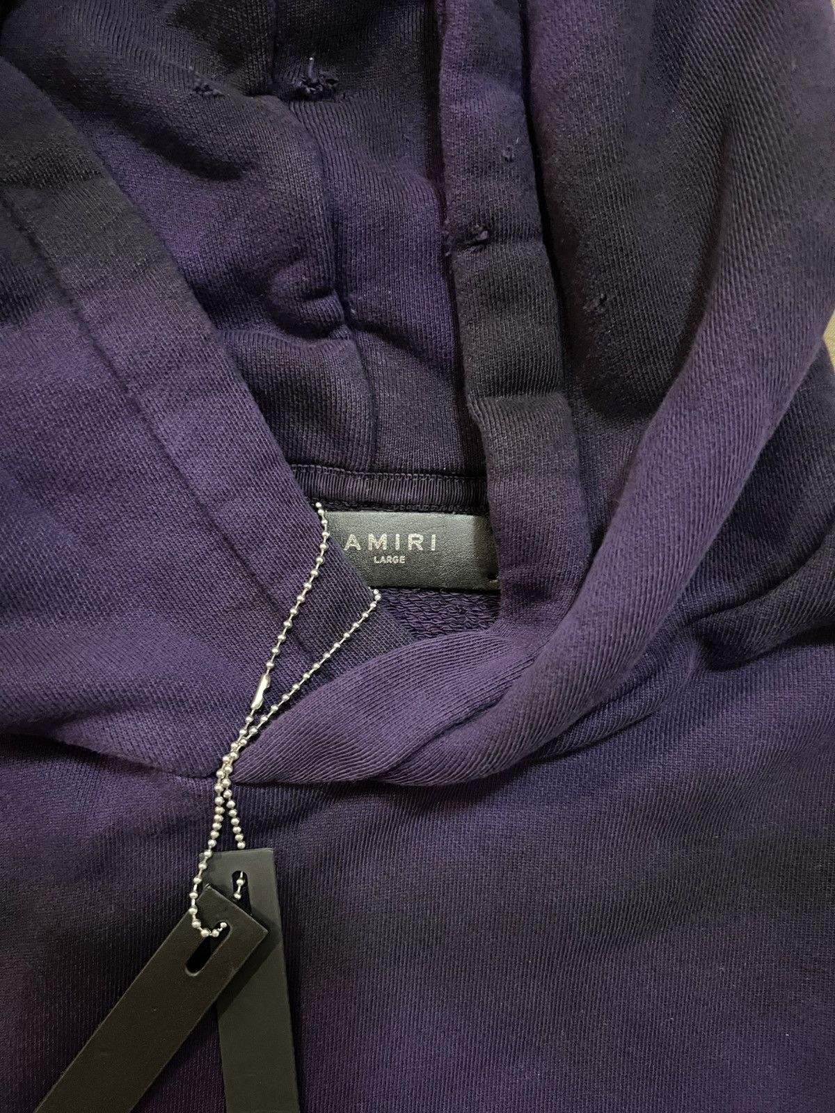 Amiri AMIRI Tie Dye Shotgun Hoodie size L Size US L / EU 52-54 / 3 - 3 Thumbnail