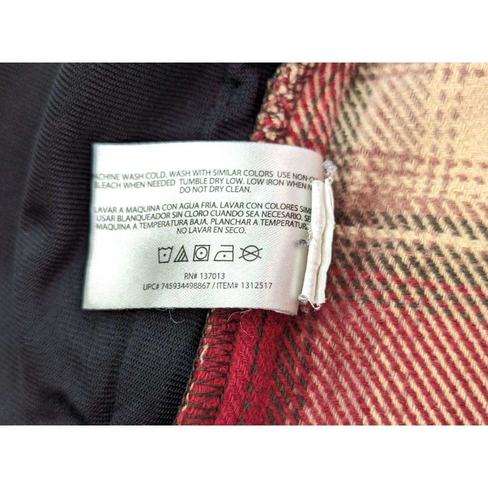 Orvis Orvis Plaid Heavy Flannel Shirt Jacket Men MED Red Check Button-Up Shacket Size US M / EU 48-50 / 2 - 5 Thumbnail