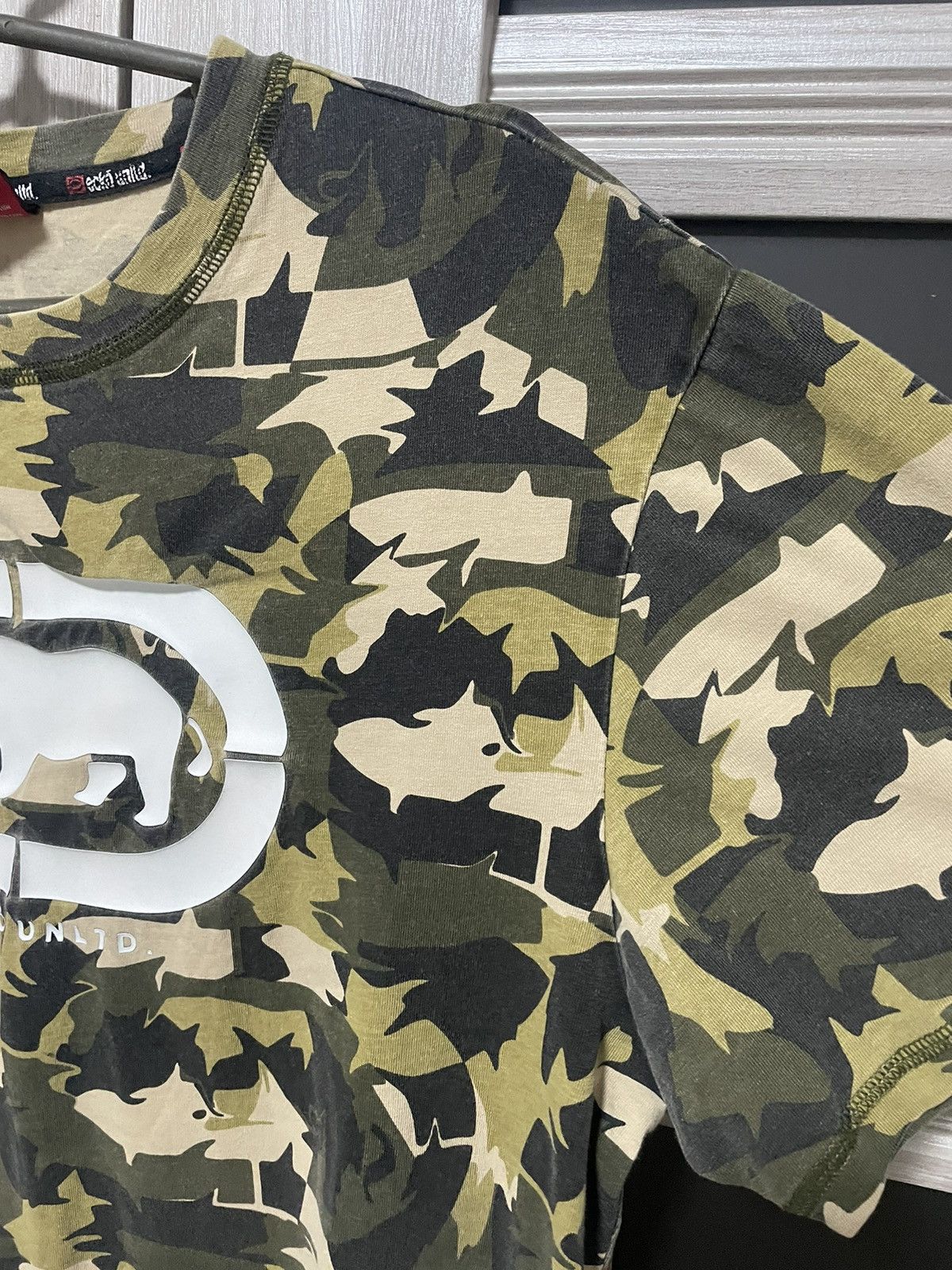Ecko Unltd. Ecko Unltd. Y2K Camo Rhino Logo Vintage Streetwear Tee L Size US L / EU 52-54 / 3 - 4 Thumbnail