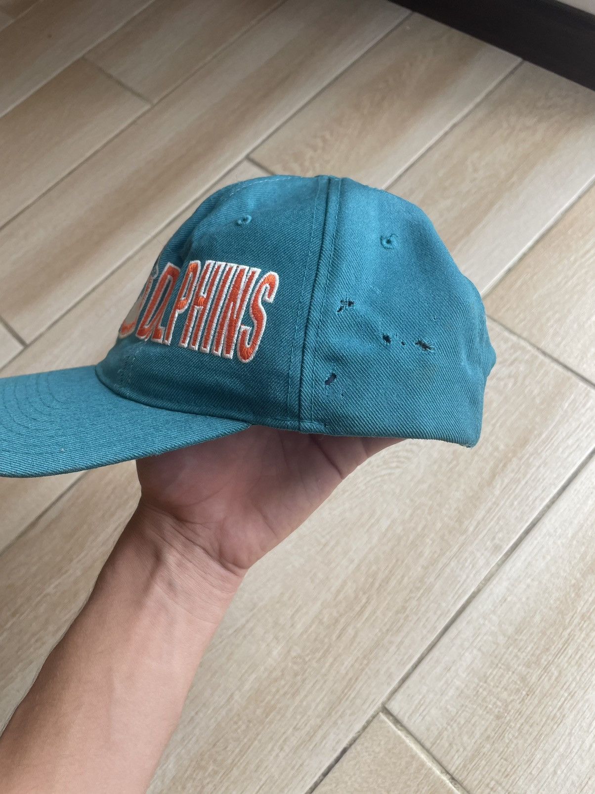 NFL Vintage 80s NFL Miami Dolphins Starter Wool SnapBack Cap Size ONE SIZE - 2 Thumbnail