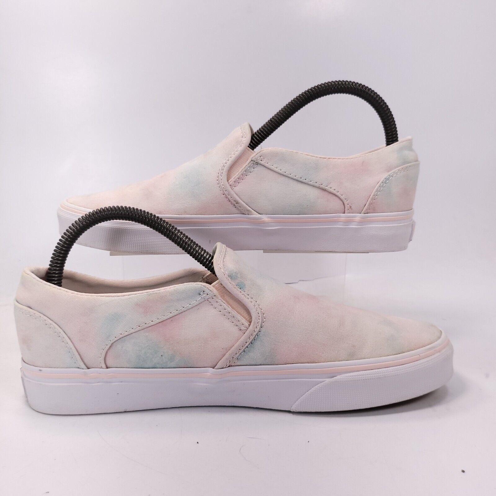 Vans Vans Off the Wall Shoe Womens Size 8.5 721356 Pink White Size US 8.5 / IT 38.5 - 6 Thumbnail
