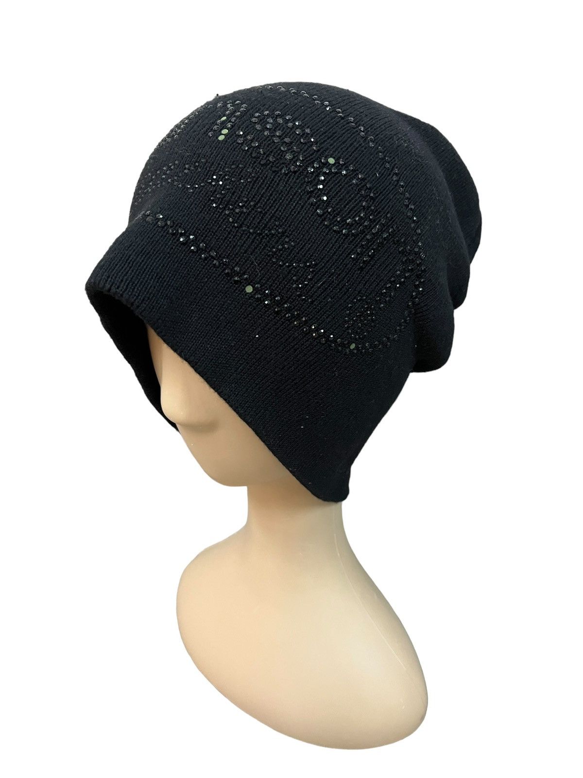 Vanson Leathers 291295 Homme Vanson Spellout Beanie Hat Size ONE SIZE - 3 Thumbnail