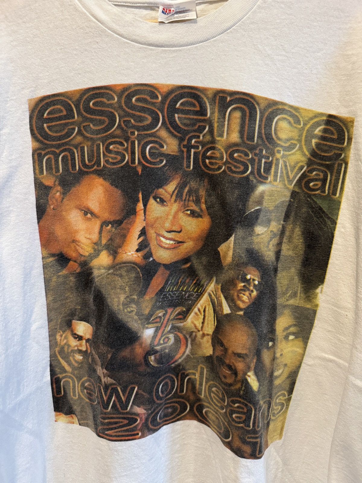 Other Vintage XXL Y2K 2001 Essence Festival Rap Tee T-Shirt Size US XXL / EU 58 / 5 - 2 Thumbnail