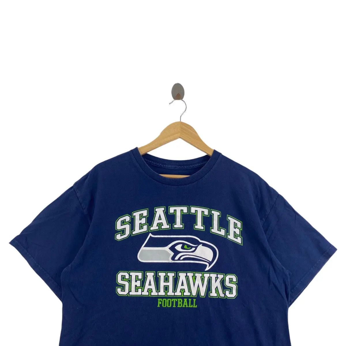 NFL Vintage NFL SEATTLE SEAHAWKS Football Tee Shirt Top Team Size XL / US 12-14 / IT 48-50 - 2 Thumbnail