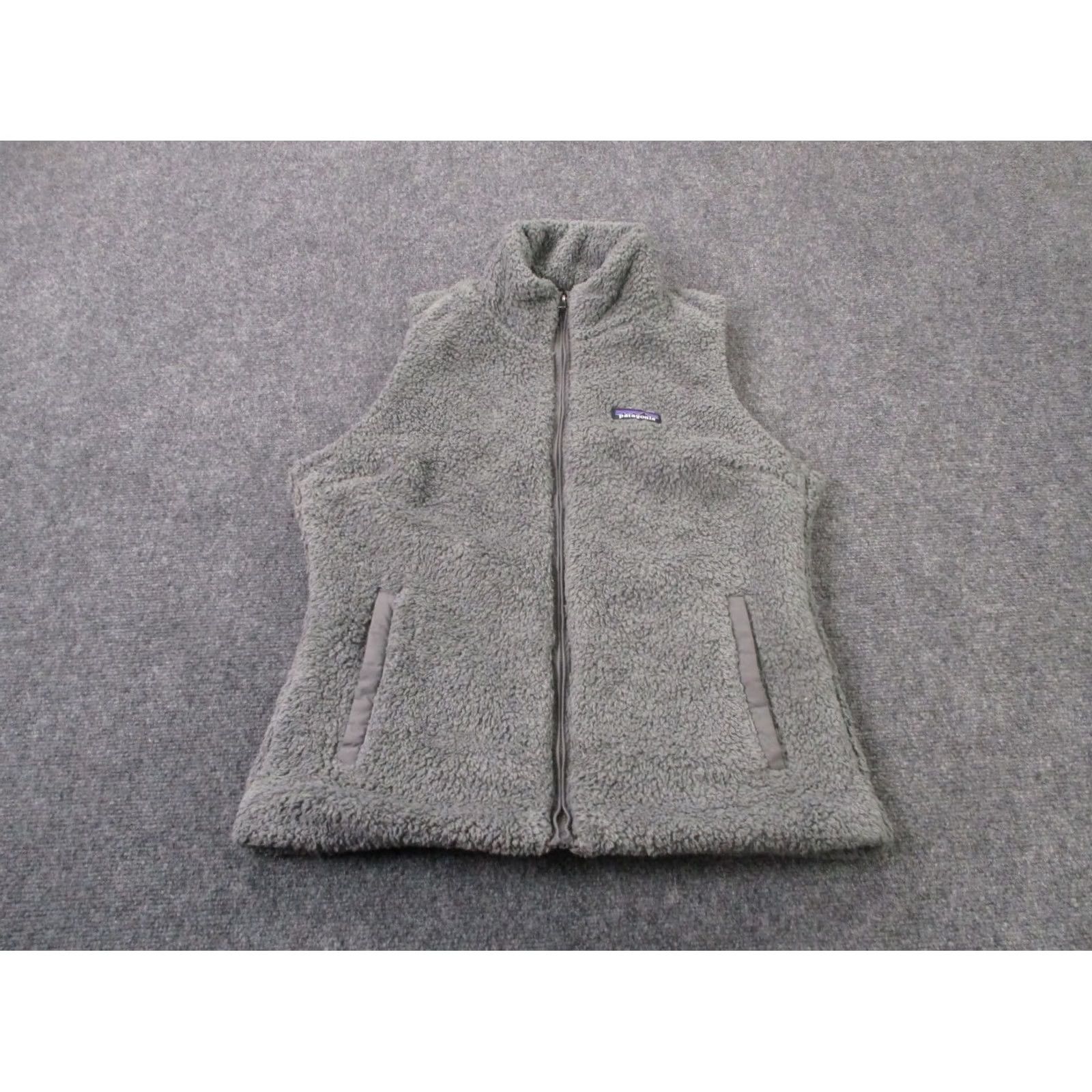 Patagonia Patagonia Vest Jacket Women L Gray Fleece Pockets Full Zip Outdoor Outdoor Casual 2010s Womens Size L / US 10 / IT 46 - 2 Thumbnail