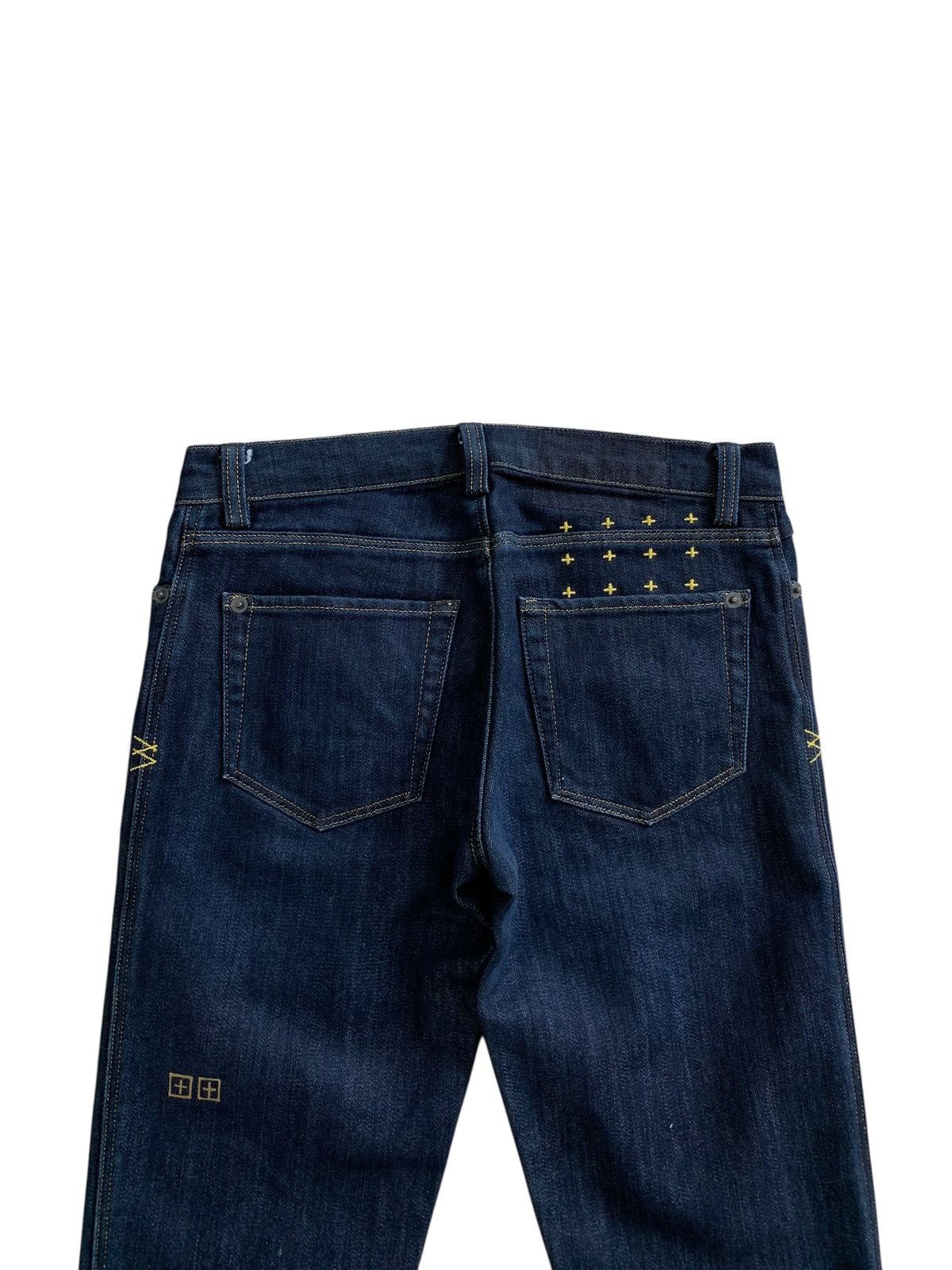 Ksubi Super Skinny Zip After Dark Indigo Jeans