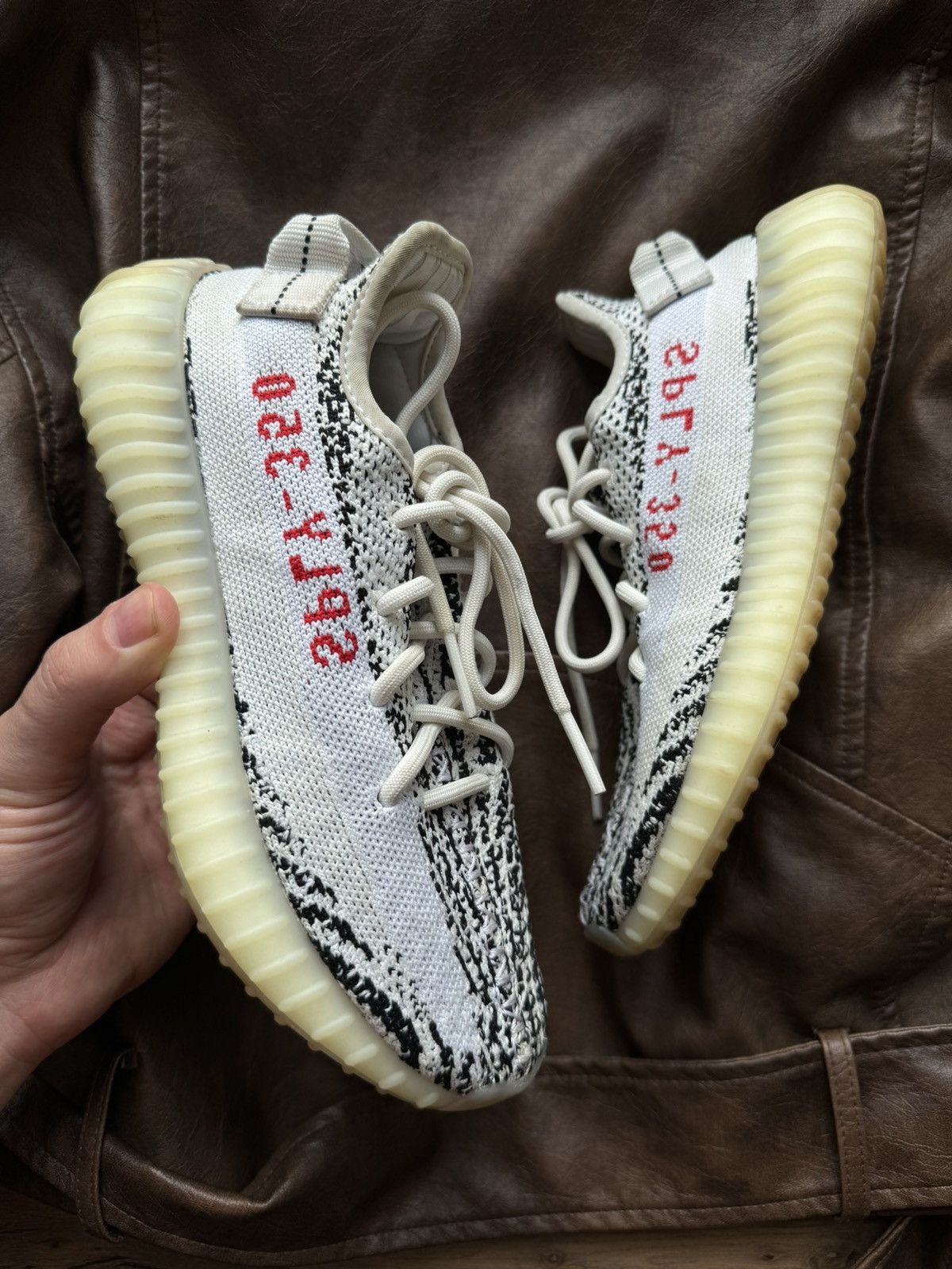 Adidas × Kanye West × Yeezy Adidas Yeezy Boost 350 V2 Zebra sneakers Size US 4.5 / IT 34.5 - 1 Thumbnail