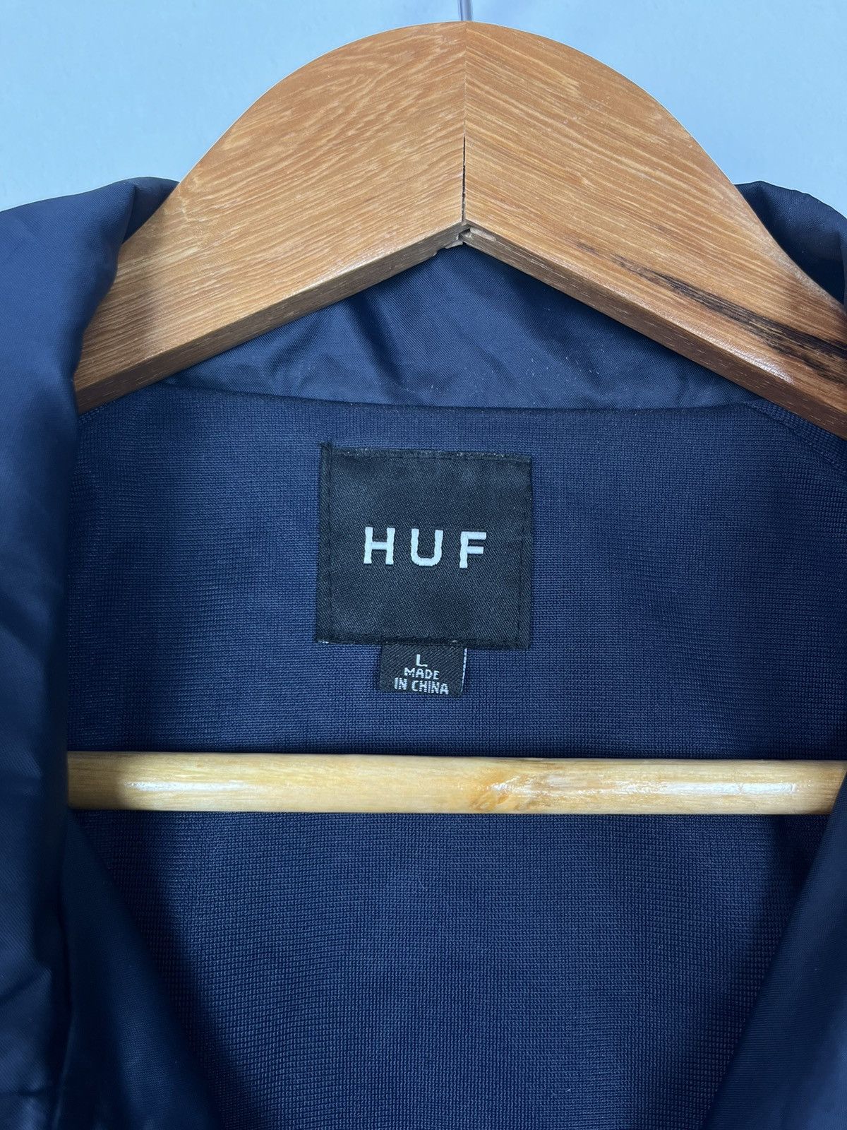 Huf Huf Streetwear Skateboard Coach Nylon Jacket Size US L / EU 52-54 / 3 - 7 Thumbnail