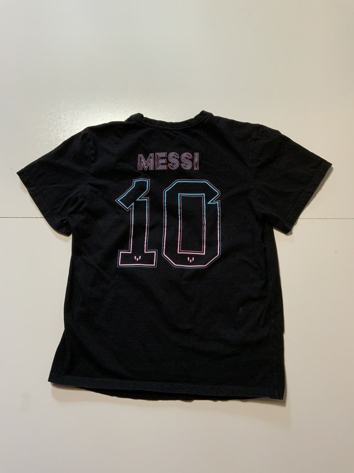 Adidas Lionel Messi Inter Miami CF Football Club MLS Soccer T-Shirt Size US S / EU 44-46 / 1 - 3 Thumbnail