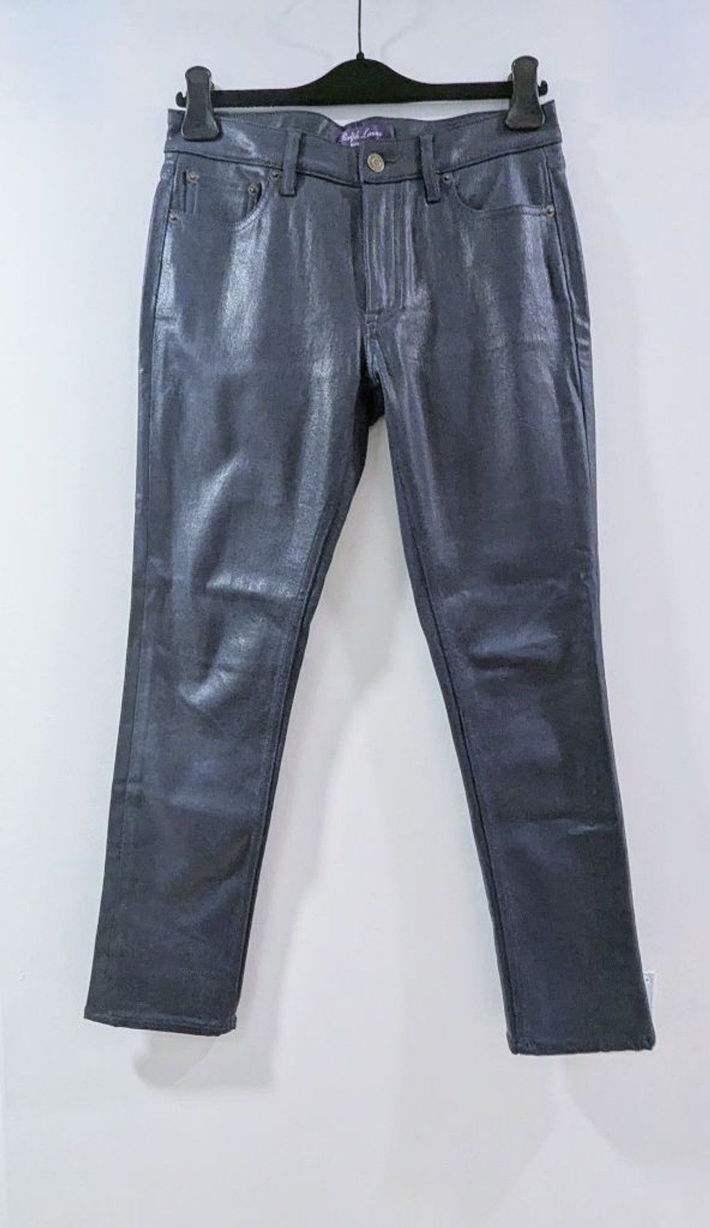 Ralph Lauren Purple Label Ralph Lauren Purple Label Coated Blue Jeans Size 27 Size 27" / US 4 / IT 40 - 1 Thumbnail