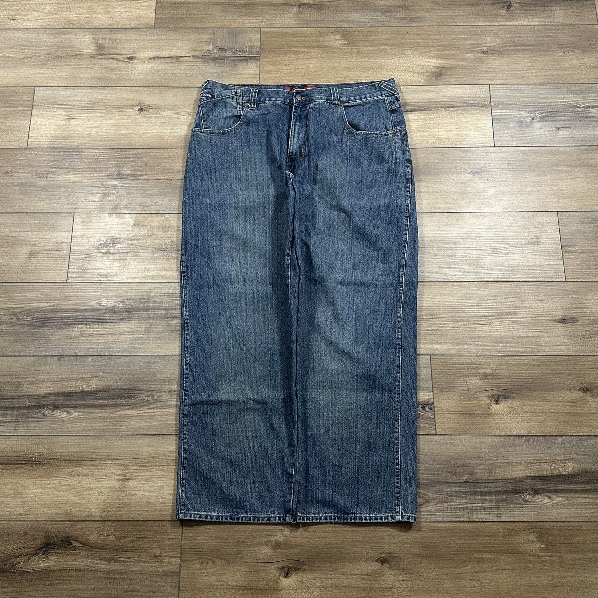 Other Vintage 2000s Y2K Culture Dark Wash Wide Leg Jeans Size US 40 / EU 56 - 1 Thumbnail