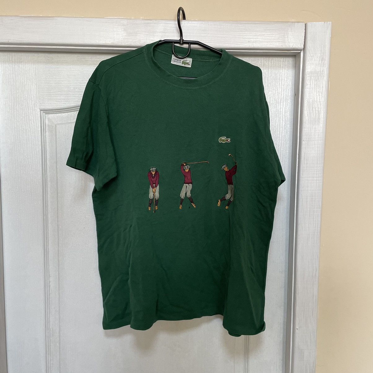 Lacoste × Vintage Vintage 90s Lacoste golf shirt tee polo chemise old money Size US XL / EU 56 / 4 - 1 Thumbnail