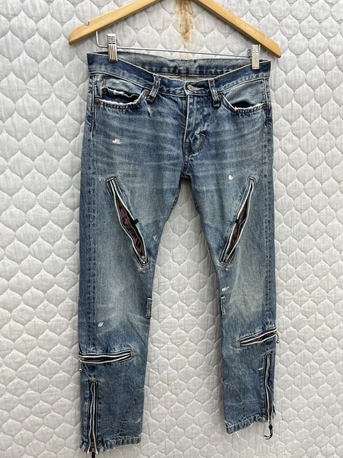 Seditionaries 🔥🔥🔥ARCHIVE RNA INC PUNK DENIM Size 29" - 3 Thumbnail