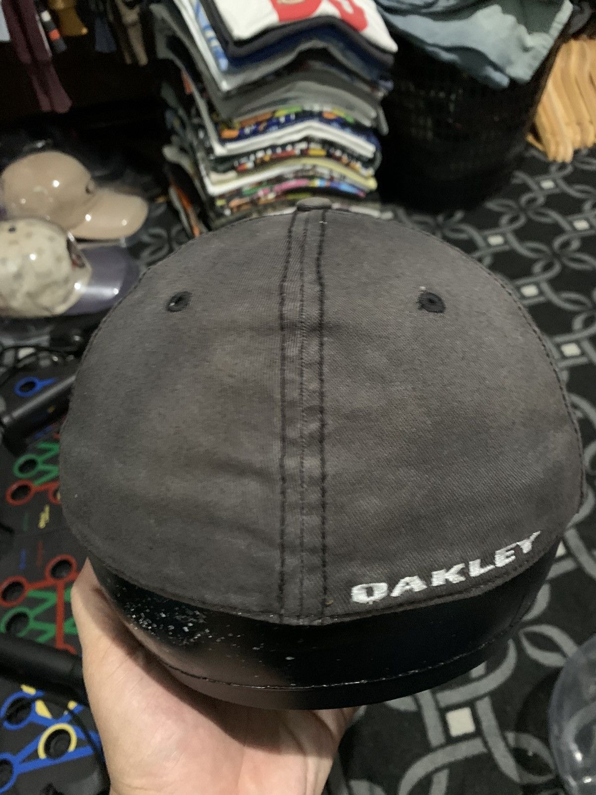 Oakley Vintage Faded Oakley Cap Size ONE SIZE - 2 Thumbnail