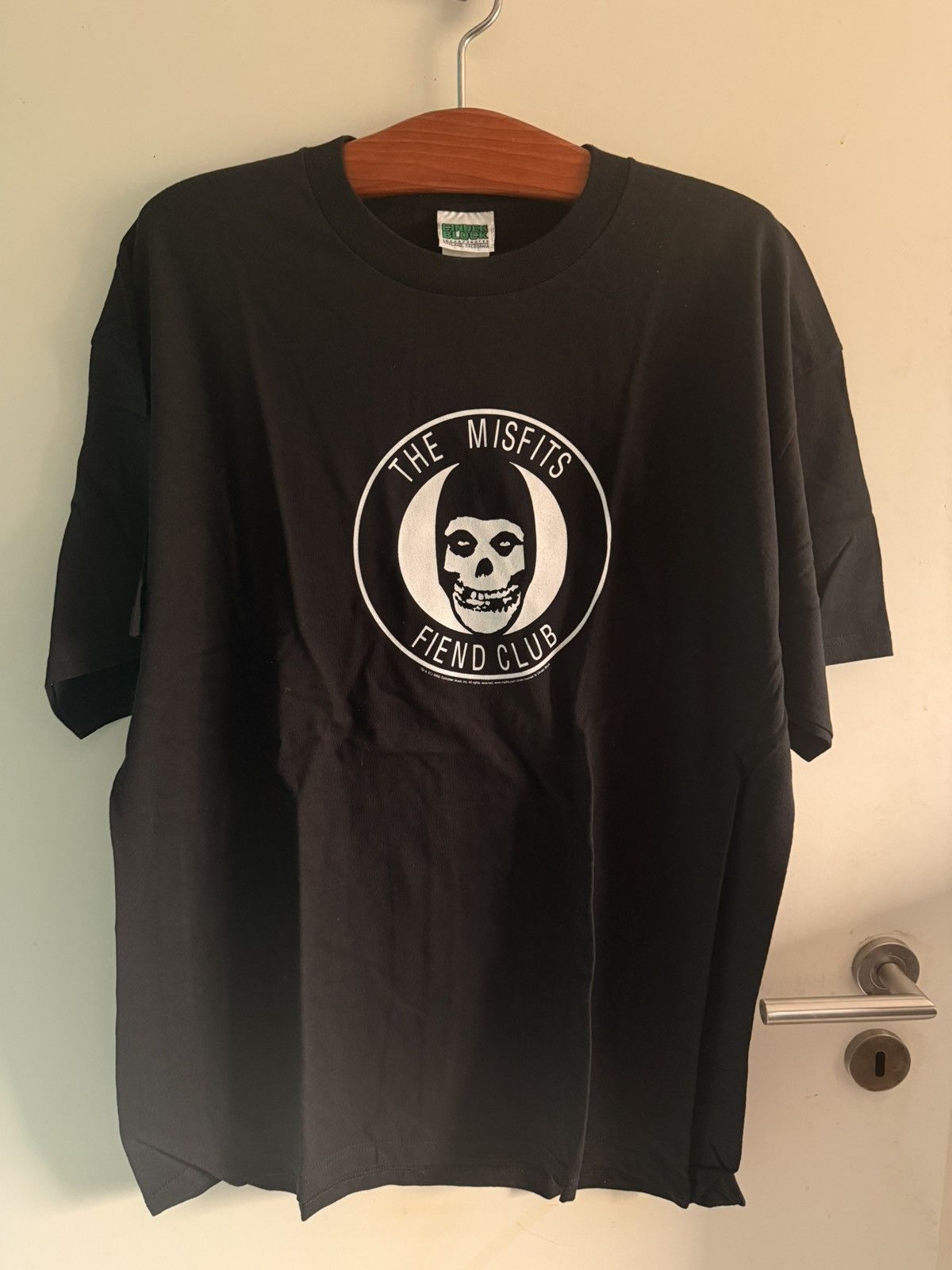 Misfits DEADSTOCK 2002 Misfits "Fiend Club" Tee - XL - Cinder Block Size US XL / EU 56 / 4 - 3 Thumbnail