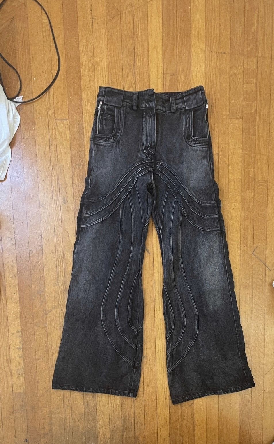 No Faith Studios No faith Studios wave denim | Grailed