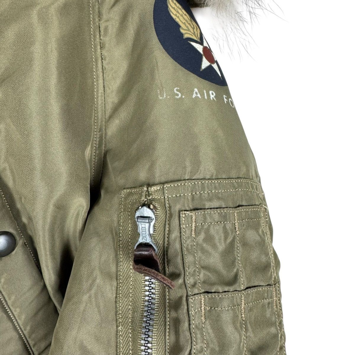 Buzz Rickson's 🔥BUZZ RICKSONS FUR HOODIE TYPE N-3 JACKET Size US S / EU 44-46 / 1 - 6 Thumbnail
