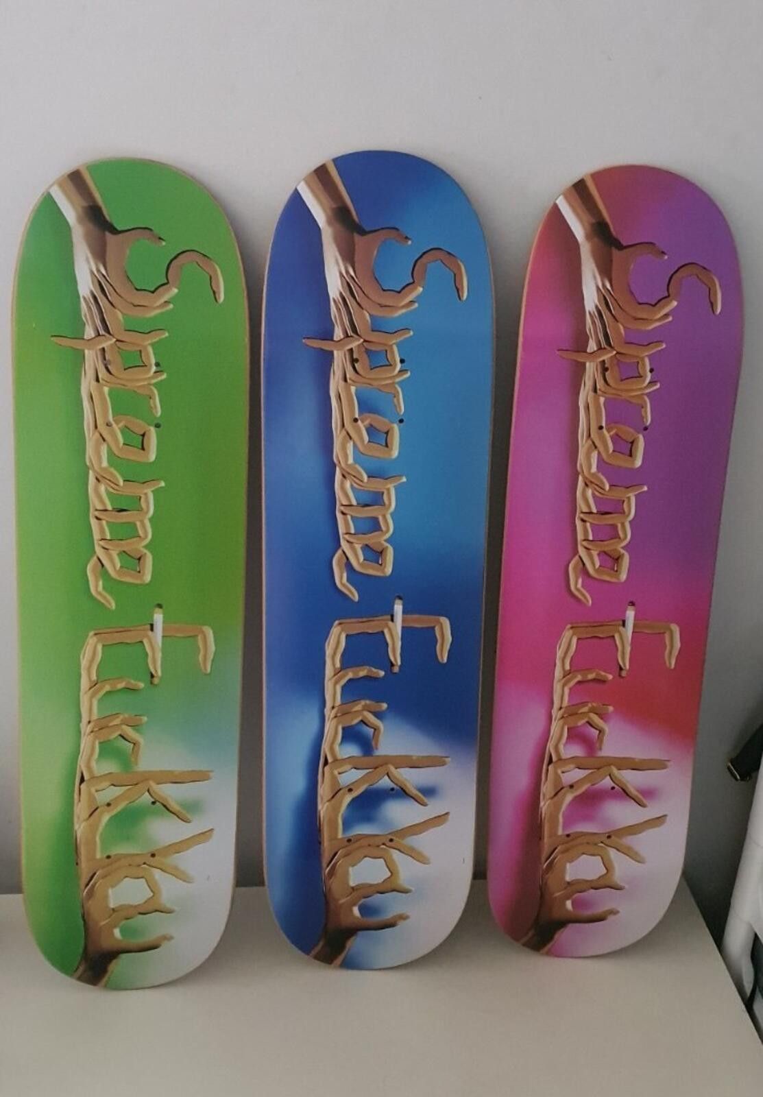 Supreme Fuck You Skateboard | Grailed